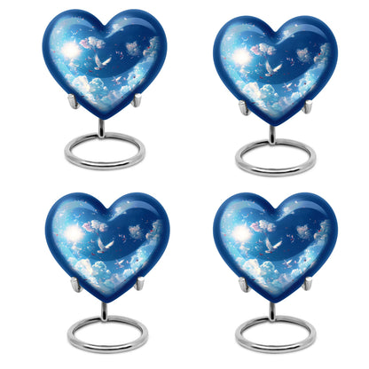 Dove Theme 3 Inch Keepsake Pack of 4