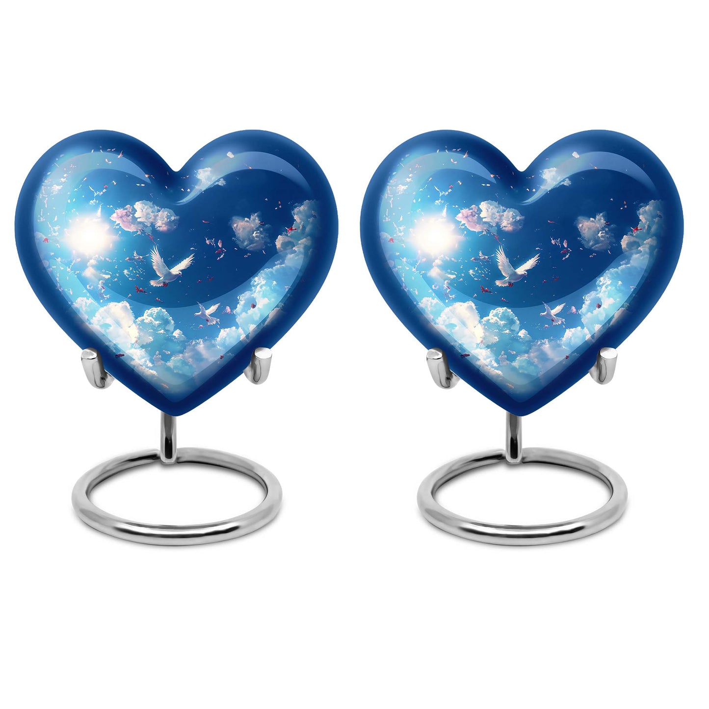Dove Theme 3 Inch Keepsake Pack of 2