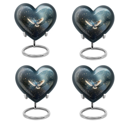 Dove Theme 3 Inch Keepsake Pack of 4