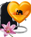Elephant Theme Large Urn 10 Inch
