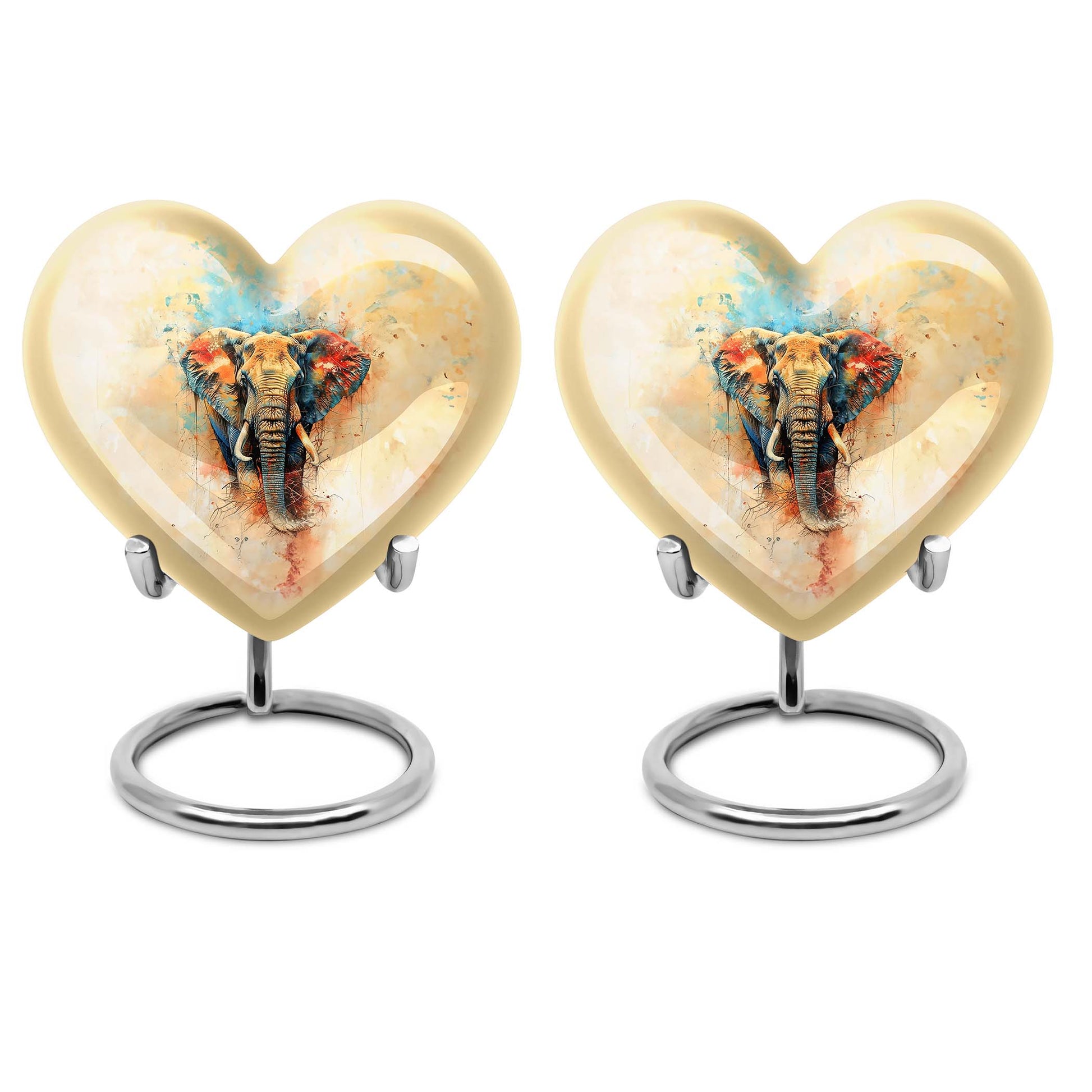 Elephant Theme 3 Inch Keepsake Pack of 2