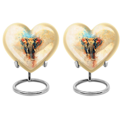 Elephant Theme 3 Inch Keepsake Pack of 2