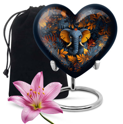 elephant memorial burial urn