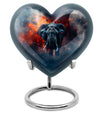 Heart Elephant Urn 