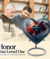 Heart Elephant Urn 