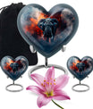 Heart Elephant Urn 