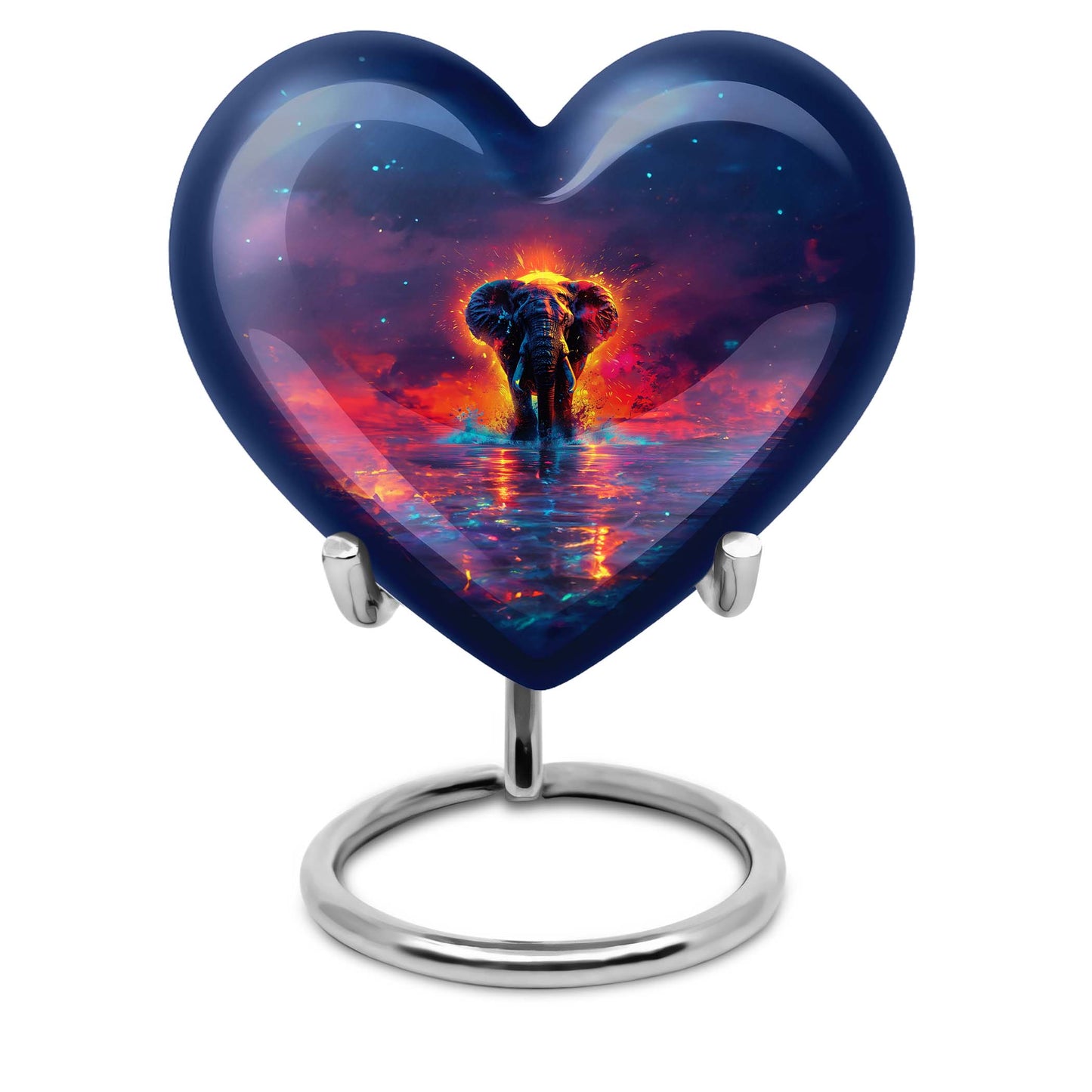 heart elephant Urn