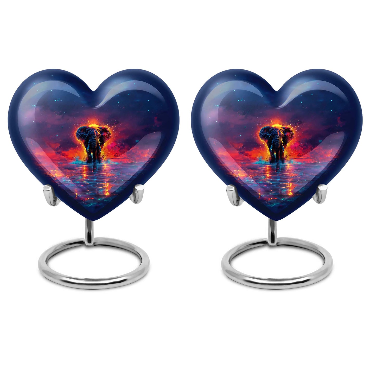 heart elephant Urn