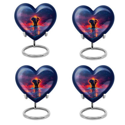 heart elephant Urn