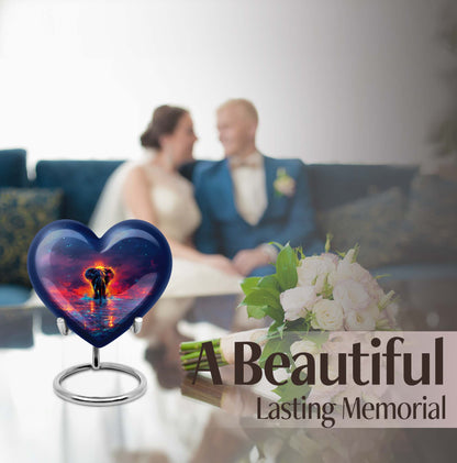 heart elephant Urn