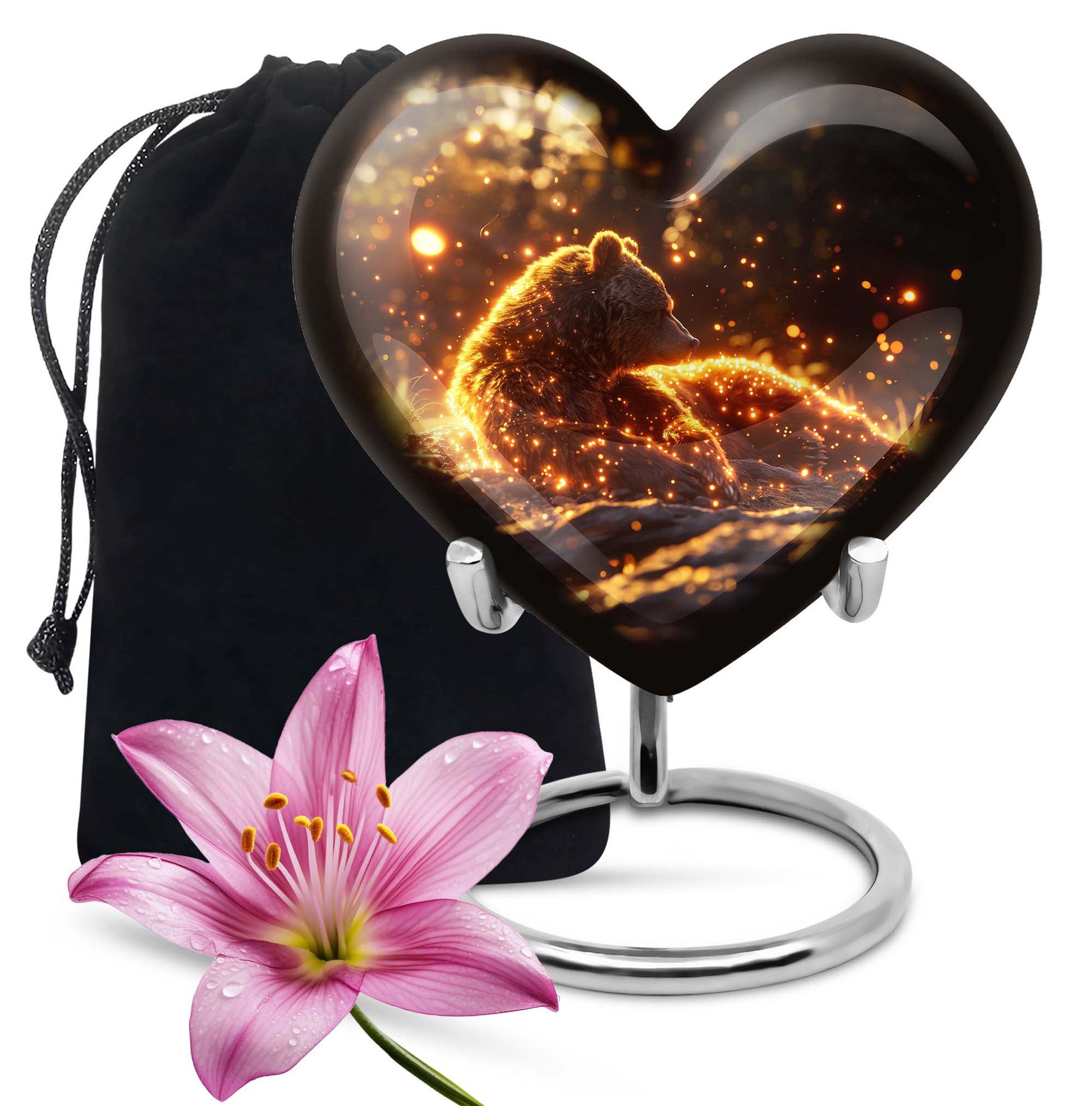 Bear Theme Large Urn 10 Inch