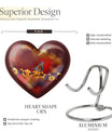 butterfly heart urn for human ashes
