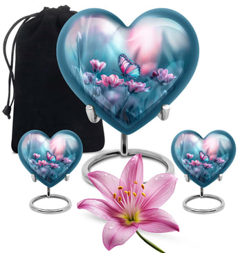 Large Urn with 2 Mini Urn