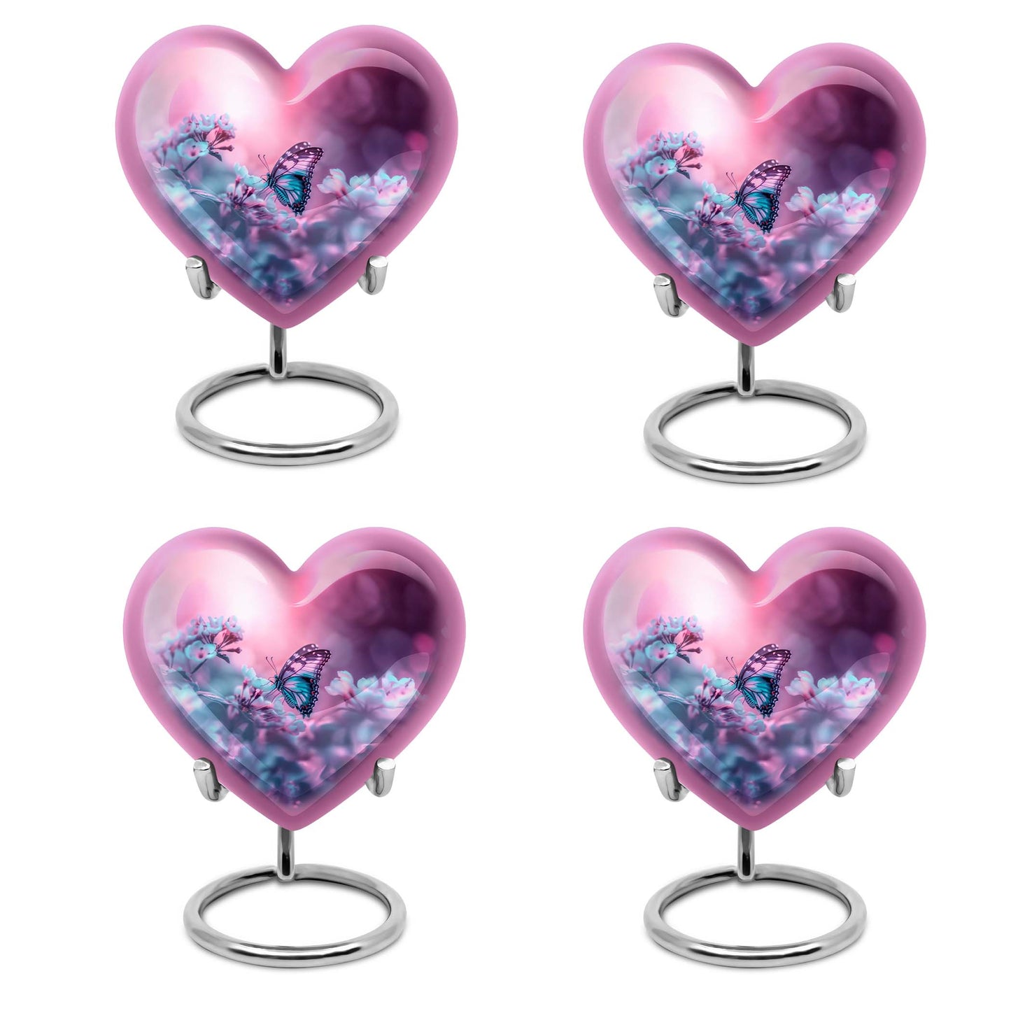 heart-shaped burial urn 