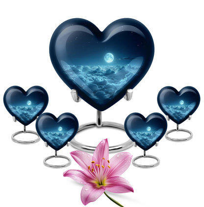 Heart-shaped Clouds Urn