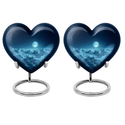 Heart-shaped Clouds Urn