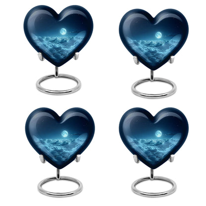 Heart-shaped Clouds Urn