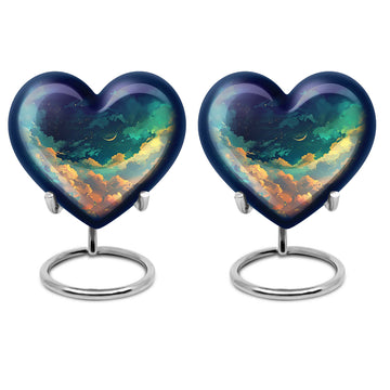 2 Keepsake 3 inch Urns