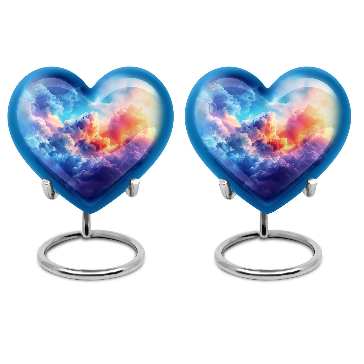 Clouds Heart urn