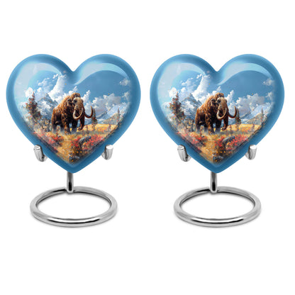 Mamoth Theme 3 Inch Keepsake Pack of 2