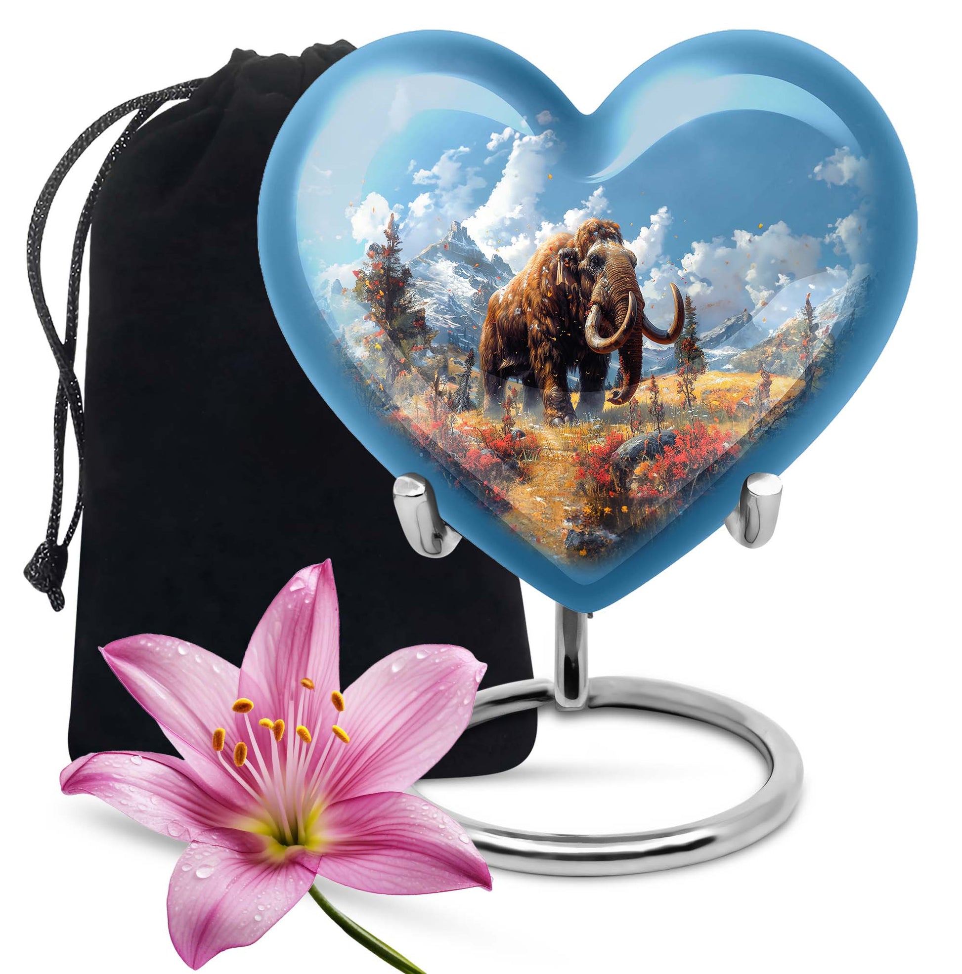 Mamoth Theme Large Urn 10 Inch