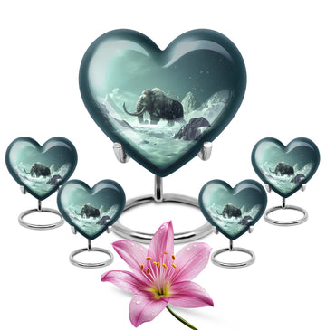 Large Urn with 4 Small Urn