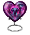 heart-shaped mammoth urn