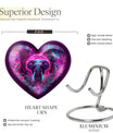 heart-shaped mammoth urn