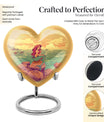 Heart-shaped Mermaid Urn