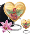 Mermaid Theme Large Urn With 1 Keepsake Urn