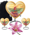Heart-shaped Mermaid Urn