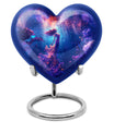 mermaid heart urn for women