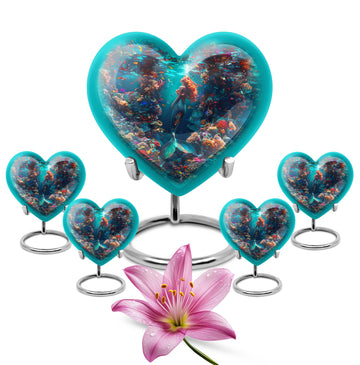 Large Urn with 4 Small Urn