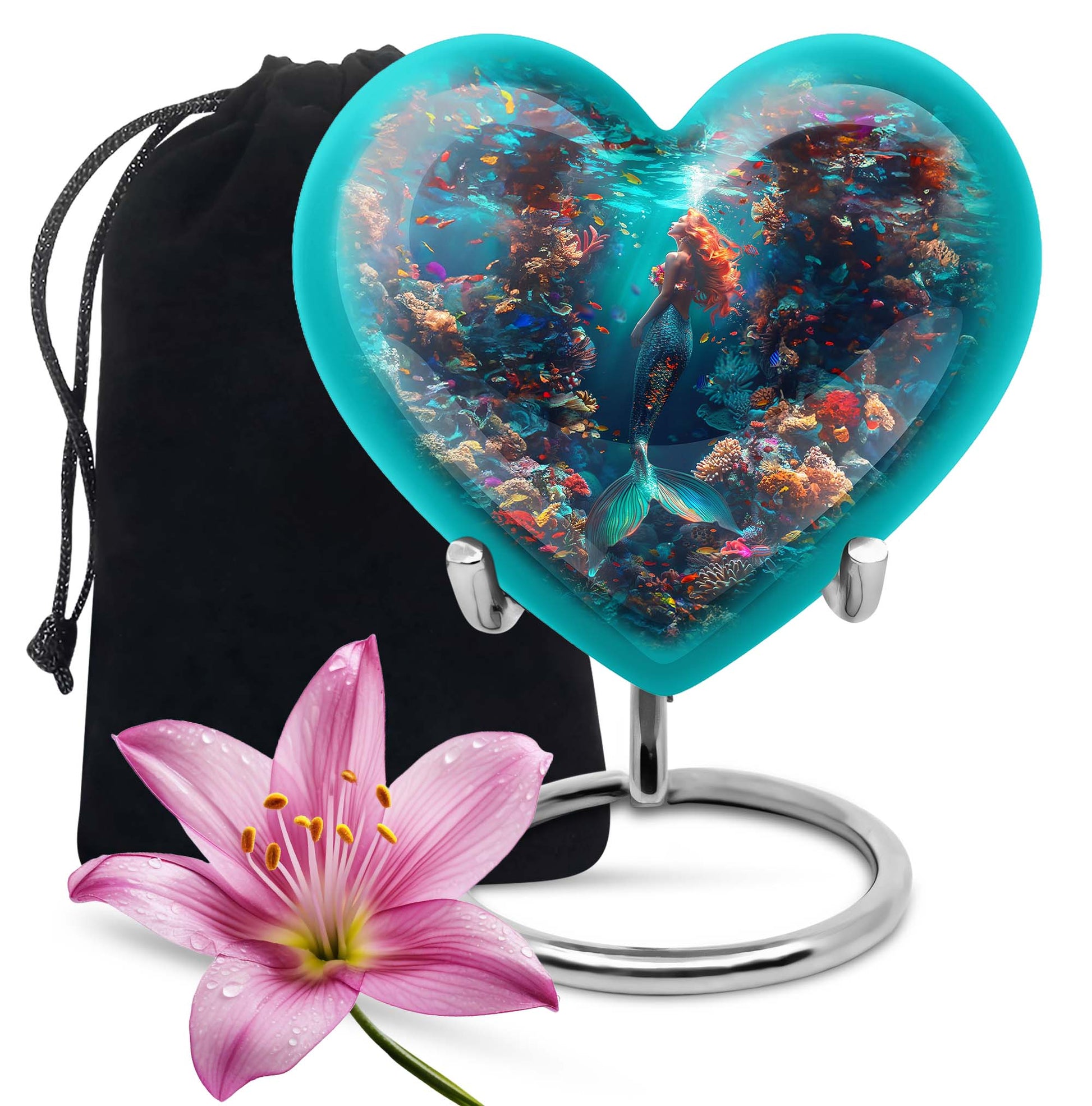 Mermaid Cremation Urns For Men and Women - Mermaid Memorial Urns