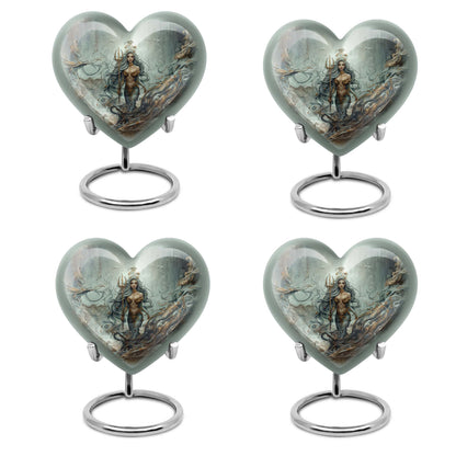 Mermaid Theme 3 Inch Keepsake Pack of 4
