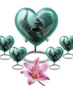 Mermaid Heart Cremation Urn for Women