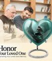 Mermaid Heart Cremation Urn for Women