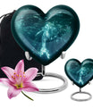 Heart Mermaid Urn for burial