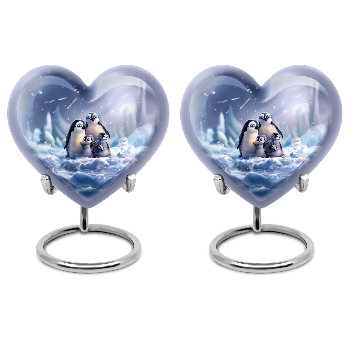 Penguin Theme 3 Inch Keepsake Pack of 2