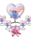 Penguin heart urn