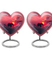 heart-shaped Elephant Urn for ashes