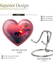 heart-shaped Elephant Urn for ashes