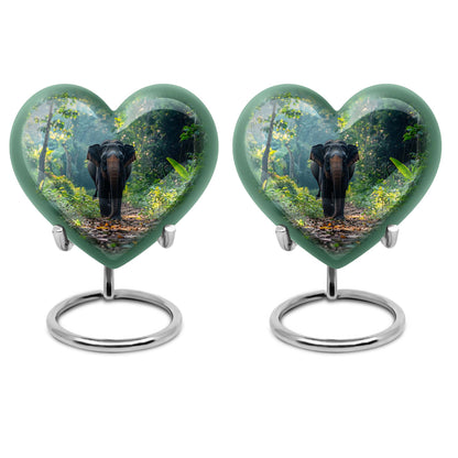 Elephant Theme 3 Inch Keepsake Pack of 2