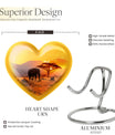 Elephant Urn heart design