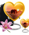 Elephant Urn heart design
