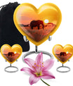 Elephant Urn heart design
