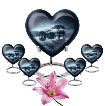 Large Urn with 4 Small Urn