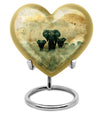 heart elephant urn for ashes