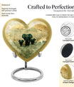 heart elephant urn for ashes