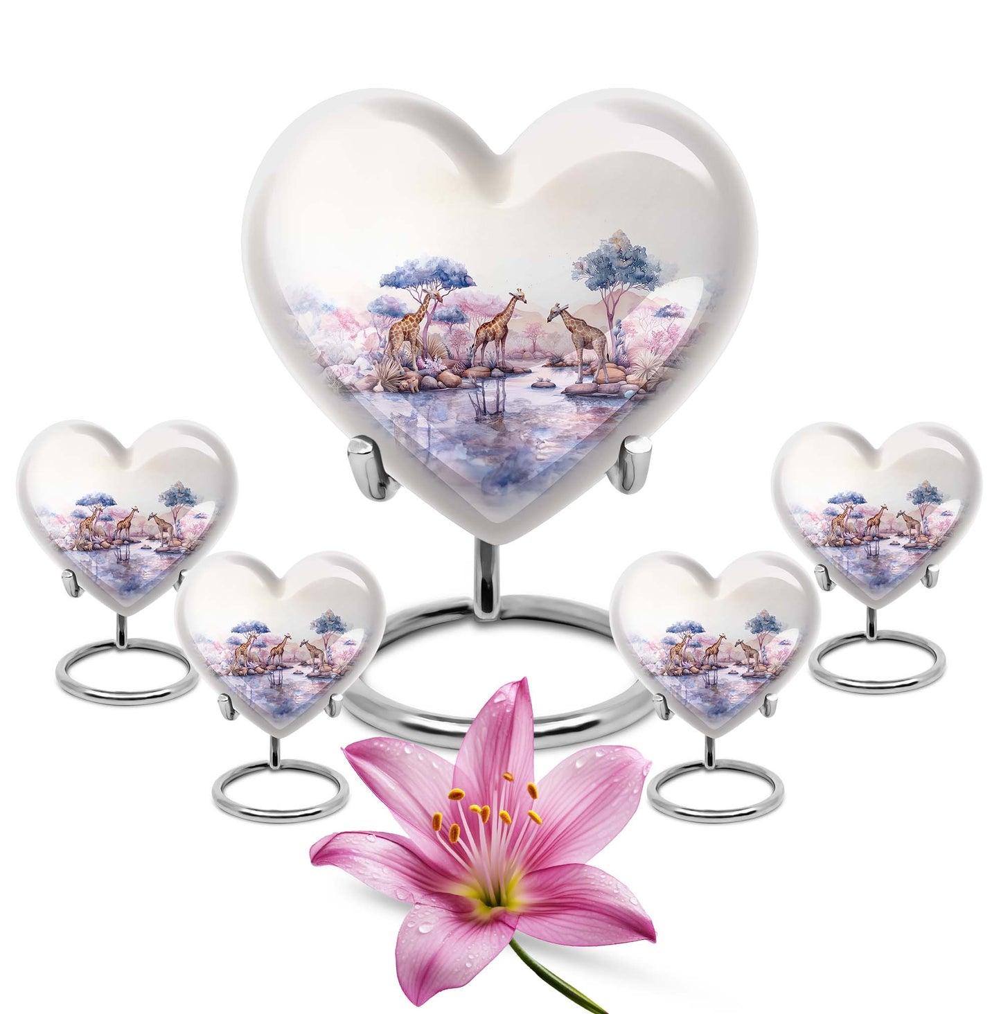  funeral metal urn w